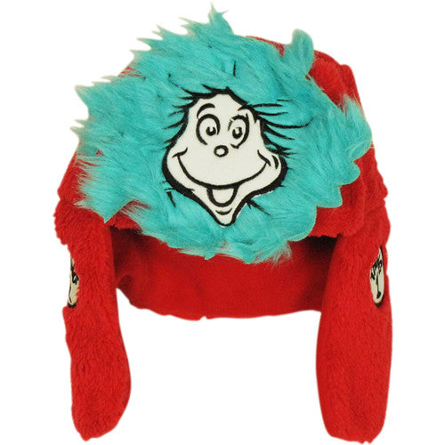 Dr Seuss Thing Plush Trapper Beanie