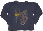 Dragon Flame Long Sleeve Toddler T Shirt