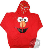 Elmo Face Hoodie