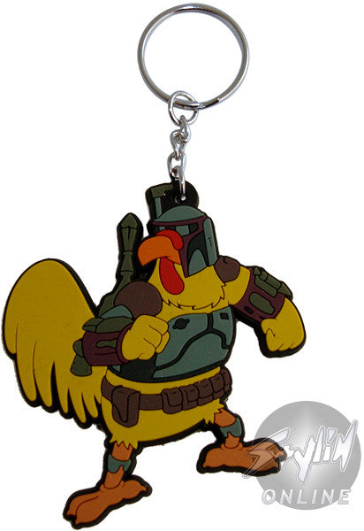 Family Guy Chicken Fett Keychain