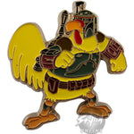 Family Guy Chicken Fett Pin Pewter
