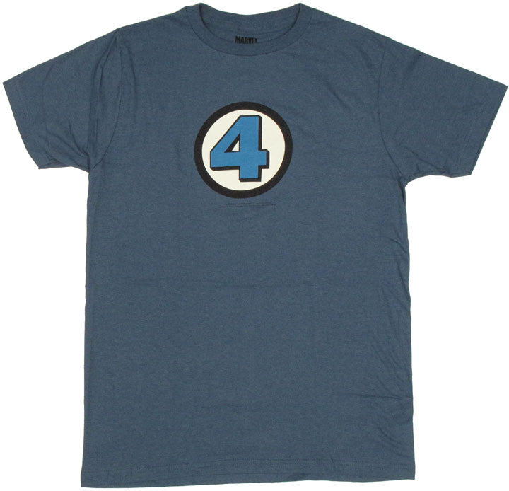 Fantastic Four Logo T Shirt Sheer
