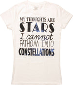 Fault in Our Stars I Cannot Fathom Juniors T-Shirt