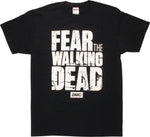 Fear the Walking Dead Distressed Logo T-Shirt