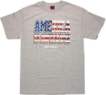 Flag America is Awesome T Shirt
