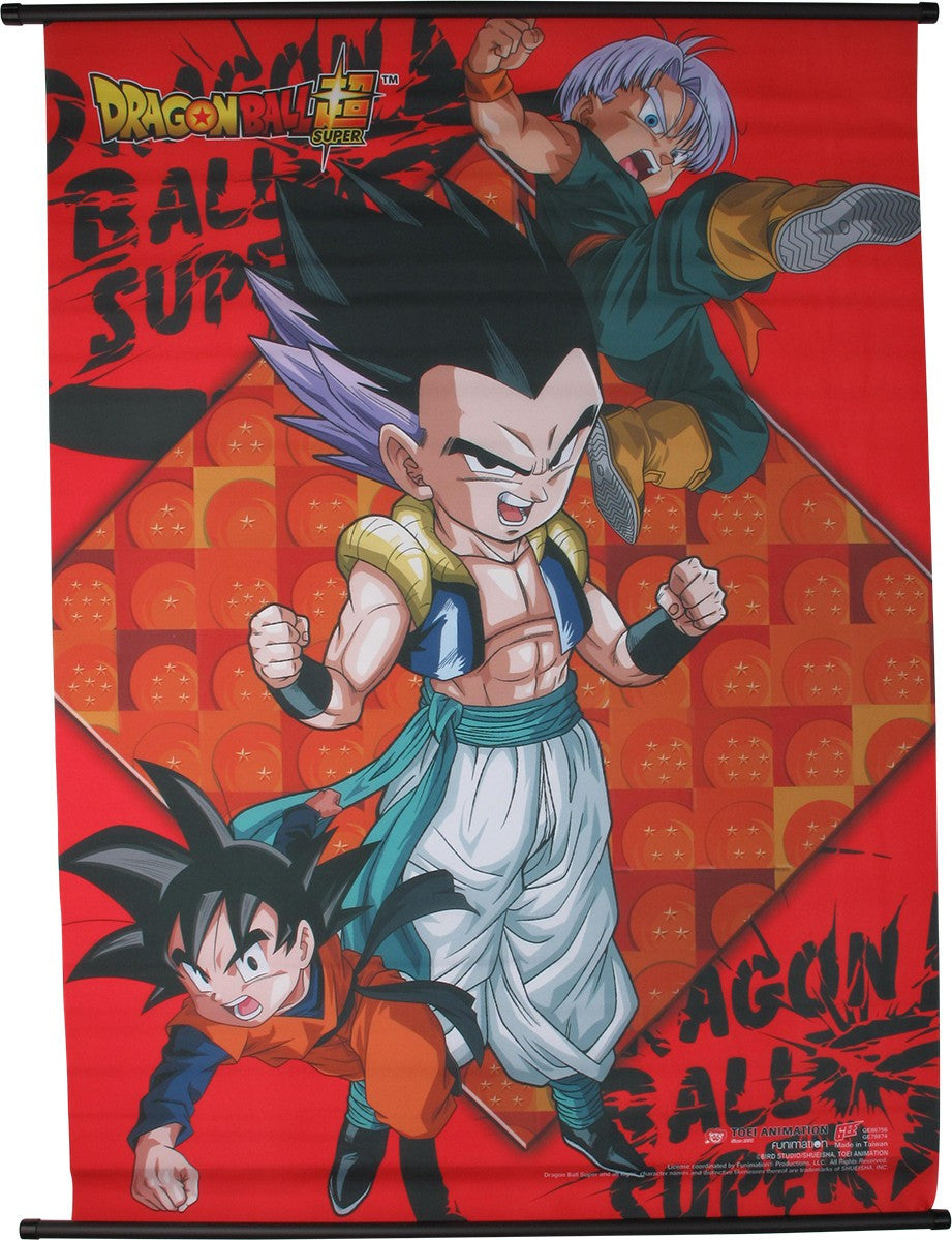 Dragon Ball Super Gohan Gotenks Trunks Wall Scroll