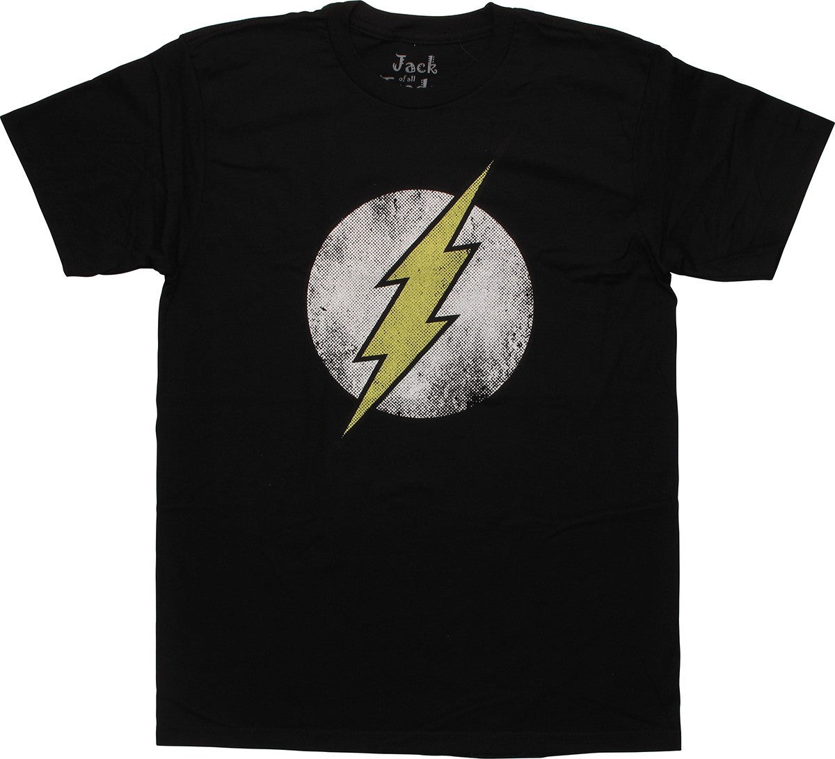 Flash JOAT Vintage Logo Black T-Shirt Sheer