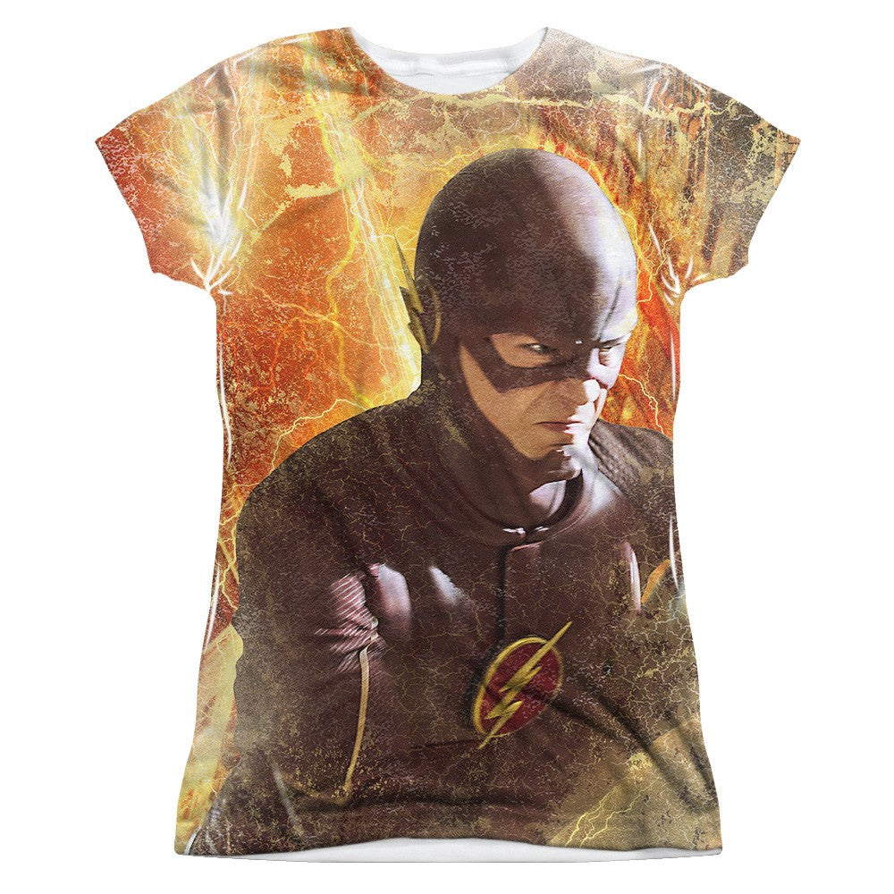 Flash TV Town Sub Juniors T Shirt