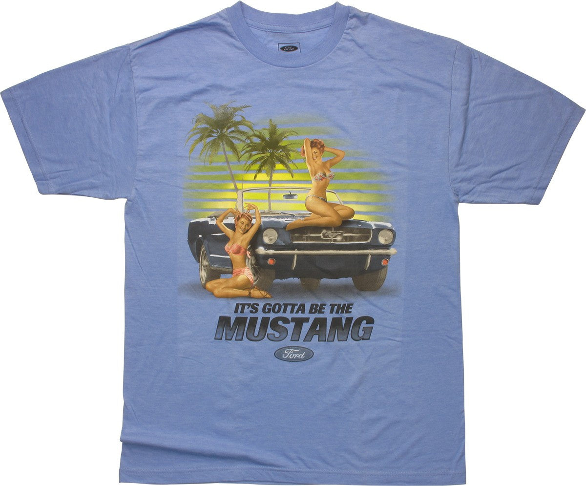 Ford Its Gotta Be The Mustang Tall T-Shirt