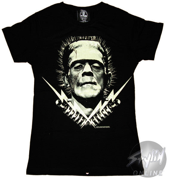 Frankenstein Face Baby Tee