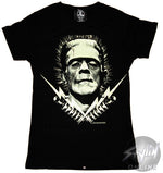Frankenstein Face Baby Tee