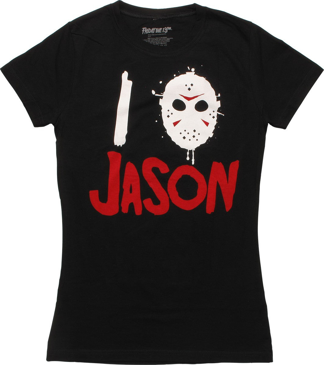Friday the 13th I Mask Jason Juniors T-Shirt