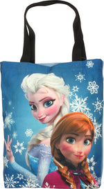 Frozen Elsa Anna Canvas Tote Bag