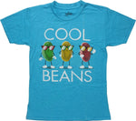 Funny Cool Beans Trio Youth T-Shirt