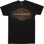 Game of Thrones Gray Name Logo T Shirt Sheer