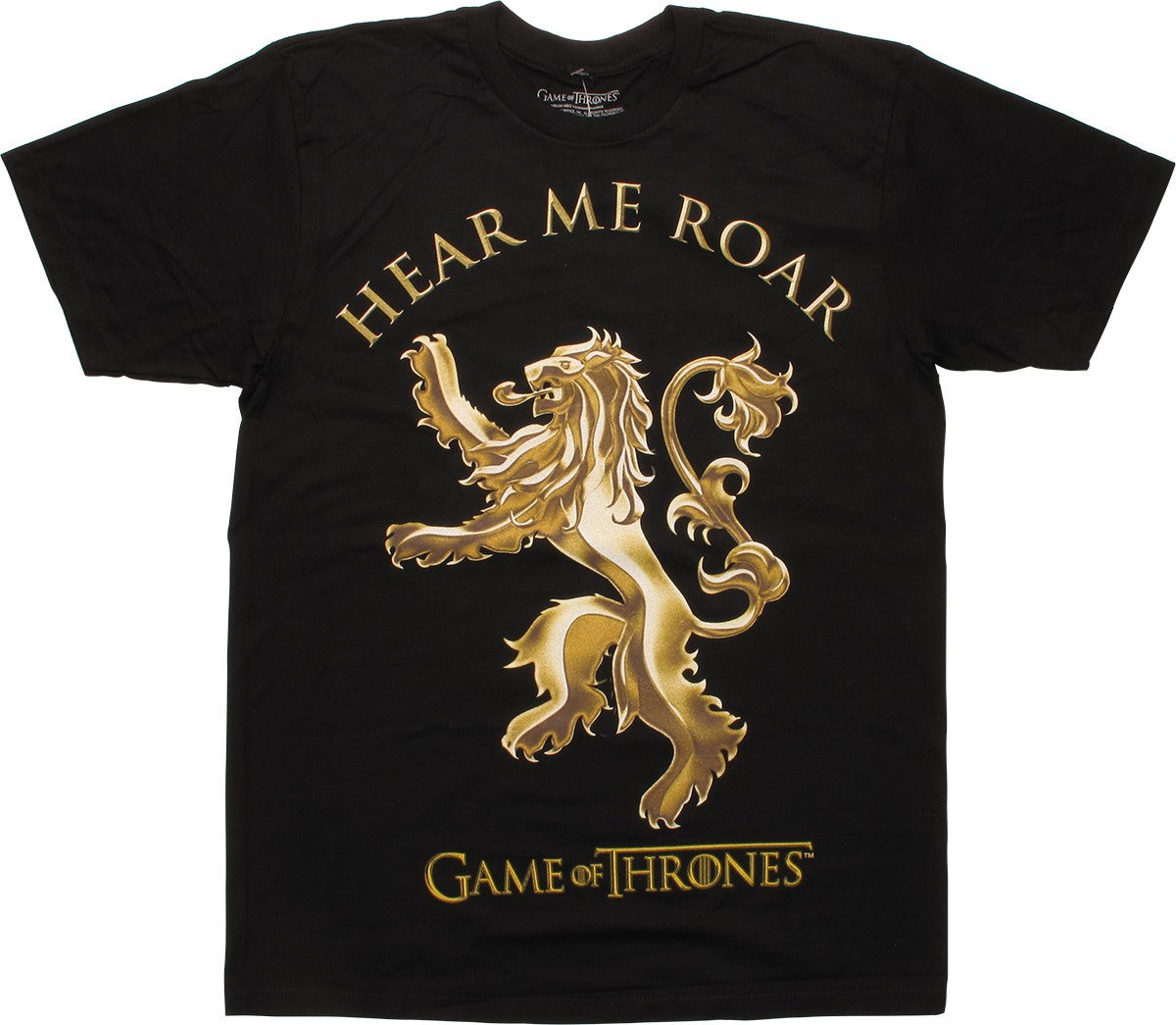 Game of Thrones Lannister Hear Me Roar T-Shirt