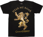 Game of Thrones Lannister Hear Me Roar T-Shirt