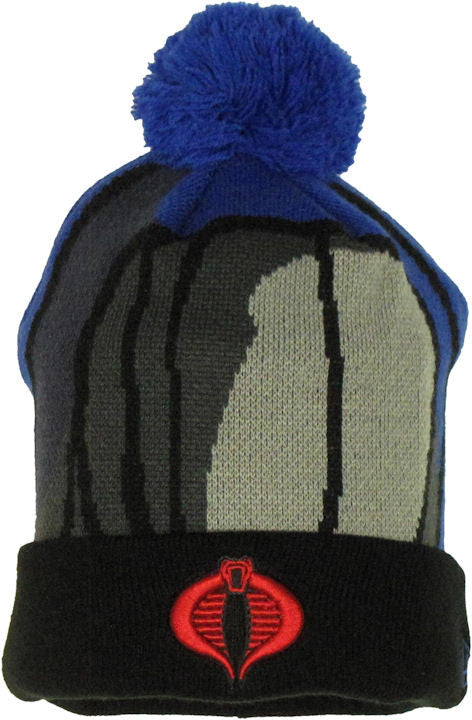 GI Joe Cobra Commander Woven Head Cuff Beanie