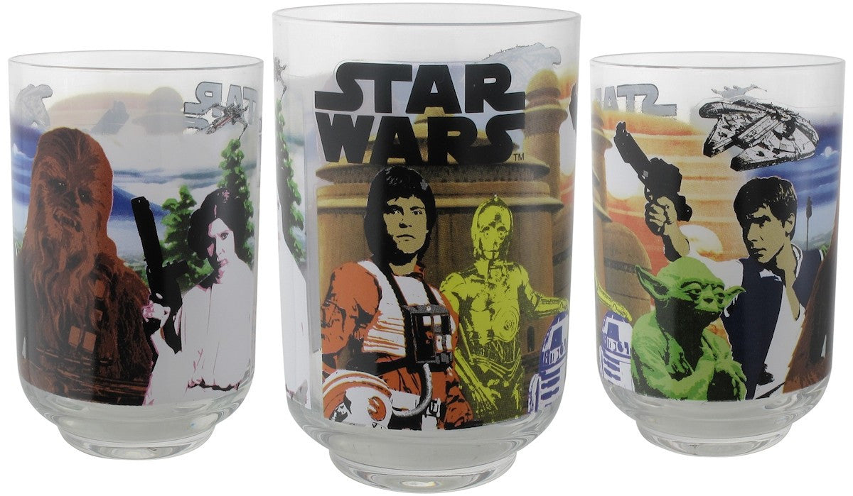 Star Wars Classic Characters Juice Glass Set