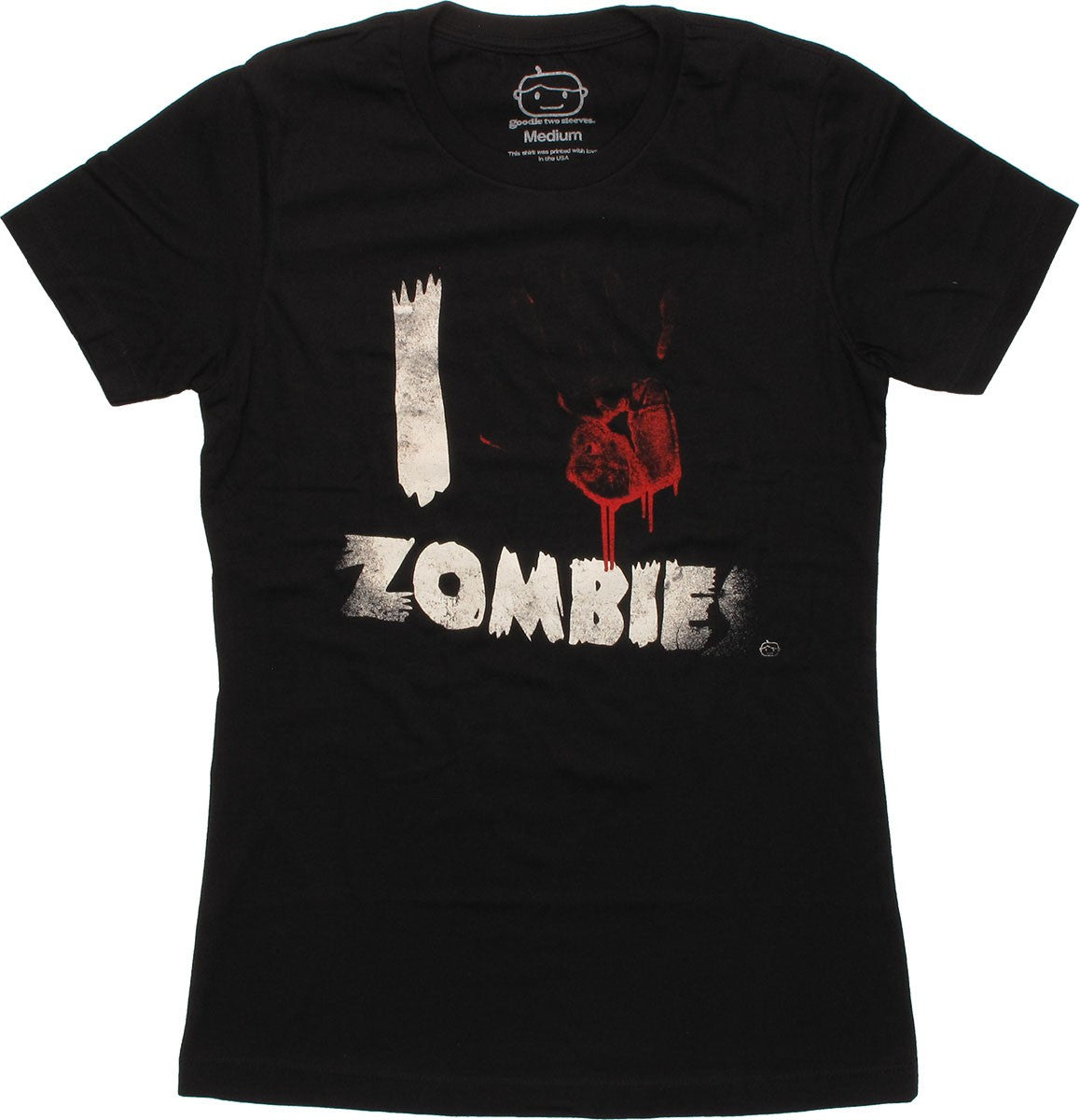 Goodie Two Sleeves I Handprint Zombies Baby Tee