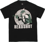 Green Arrow Headshot T Shirt