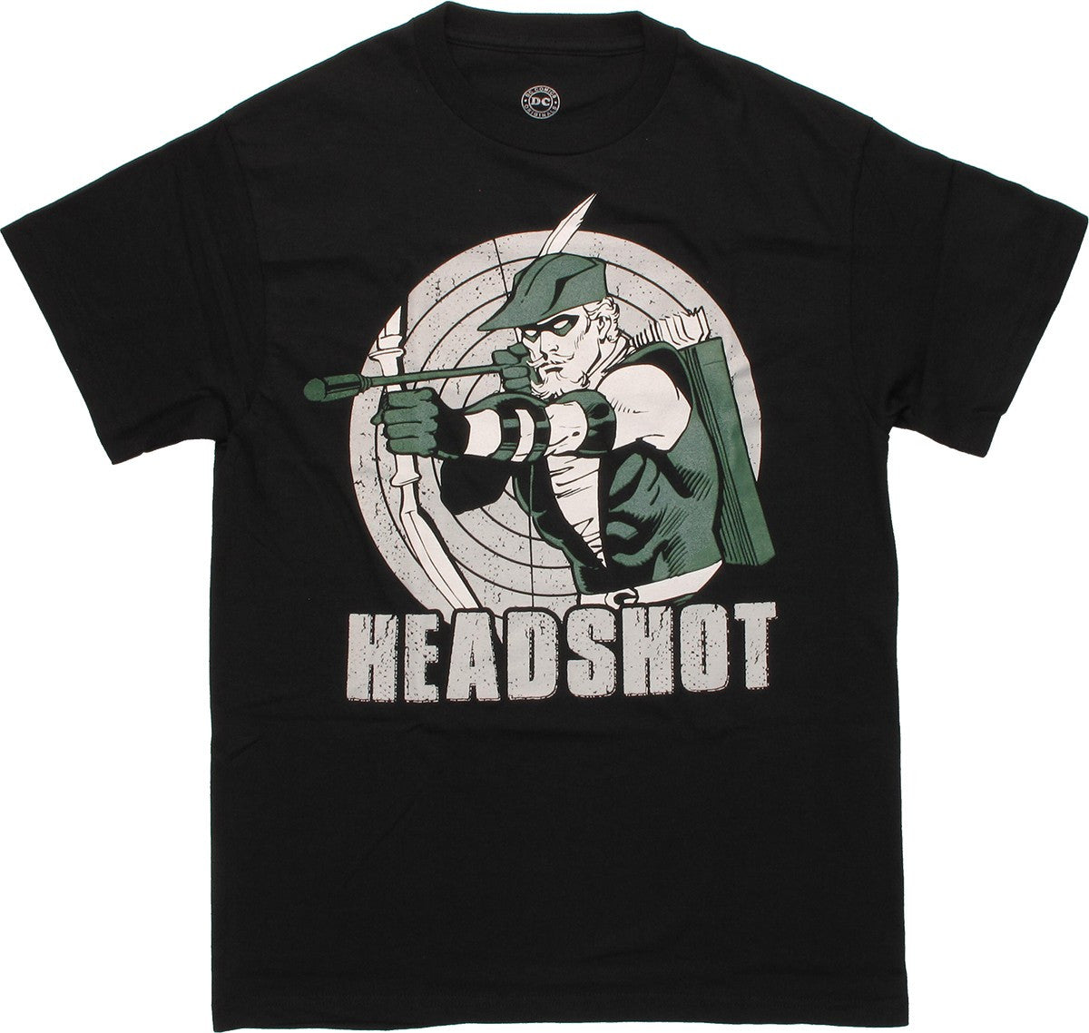 Green Arrow Headshot T Shirt