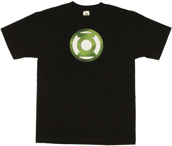 Green Lantern Chrome Logo T Shirt