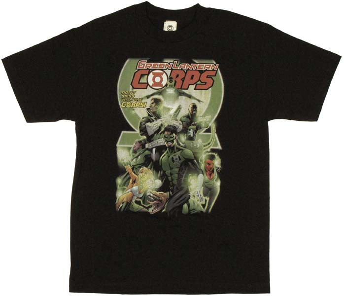 Green Lantern Corps T Shirt