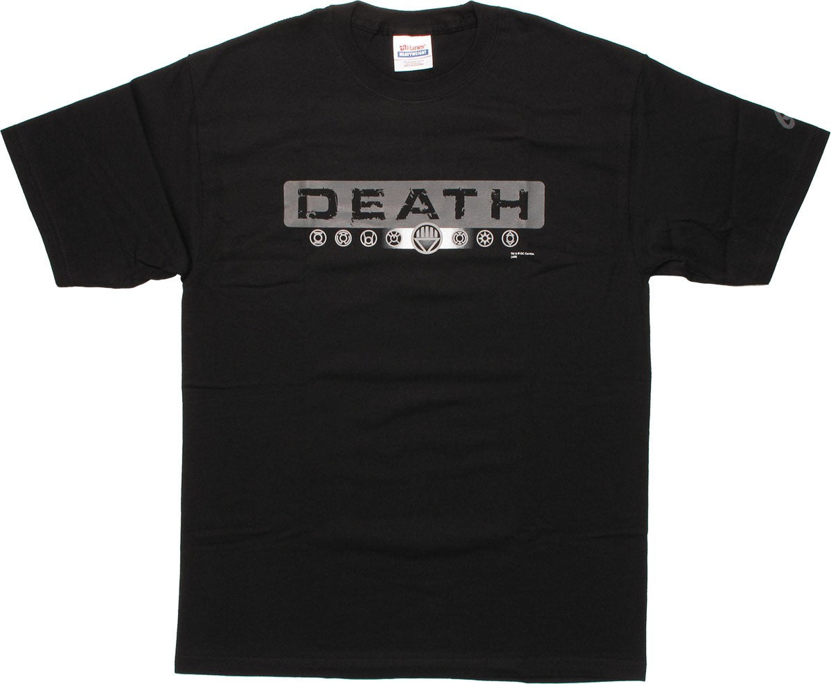 Green Lantern Death Symbols T-Shirt