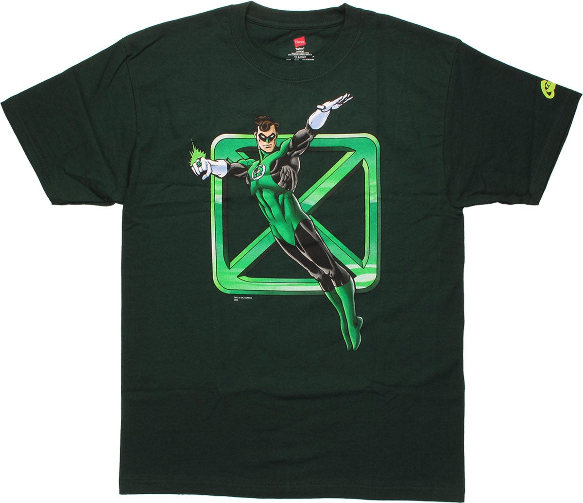 Green Lantern Flying X T-Shirt