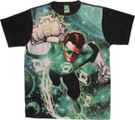 Green Lantern Galactic Hal Sublimated T Shirt Sheer
