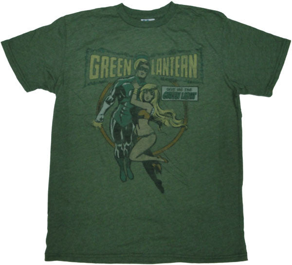 Green Lantern Green Light T Shirt Sheer