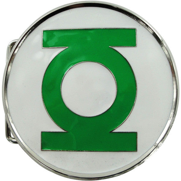 Green Lantern Logo Belt Buckle
