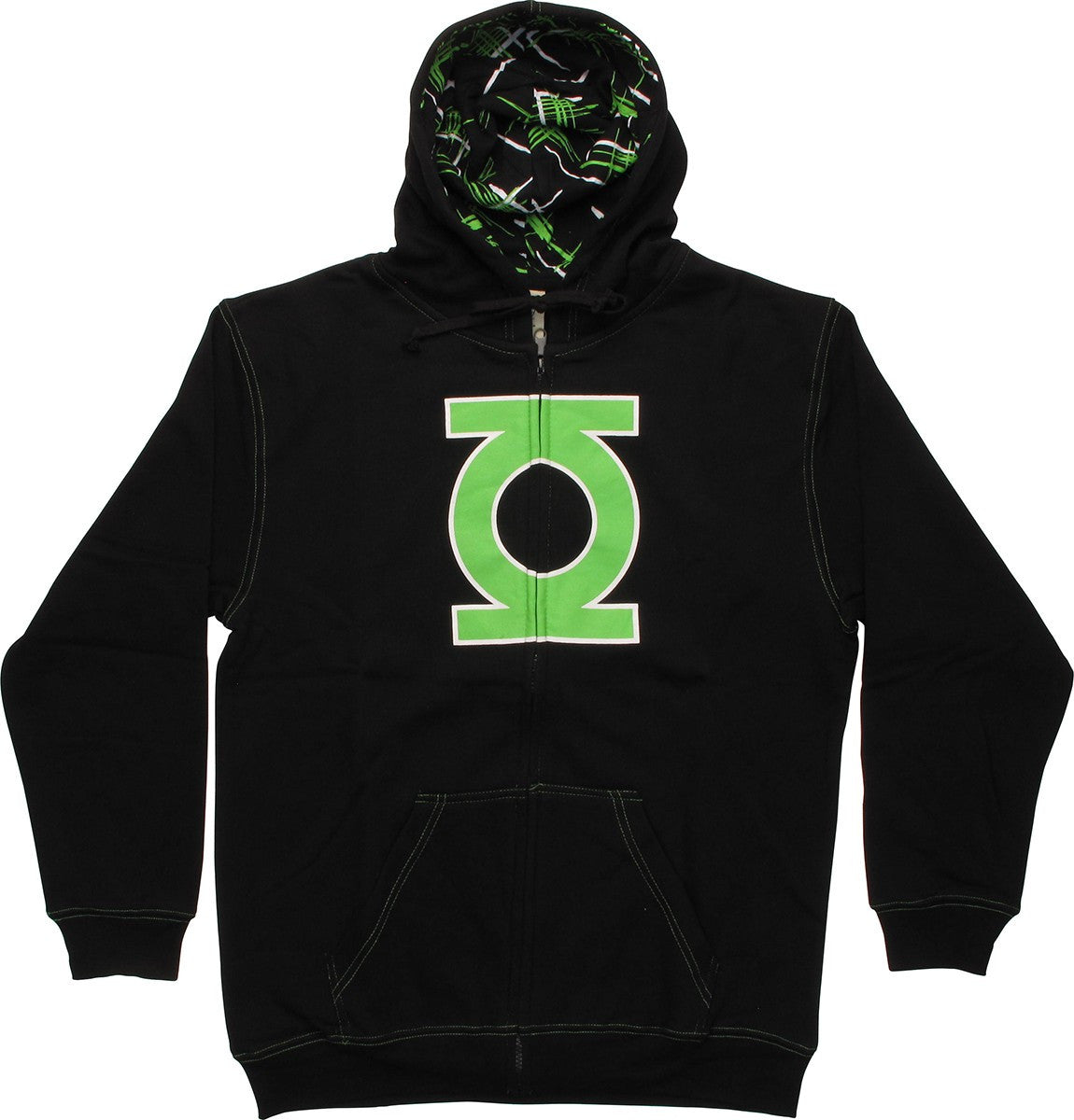 Green Lantern Logo Black Hoodie