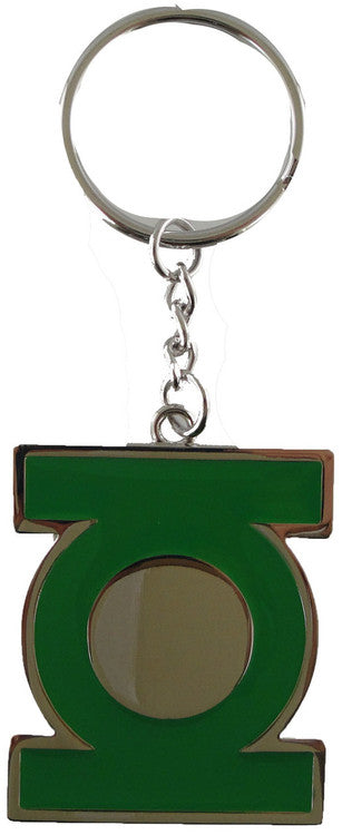 Green Lantern Logo Metal Keychain