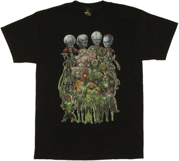 Green Lantern Movie Corps Group T Shirt