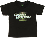 Green Lantern Movie Logo Name Toddler T Shirt