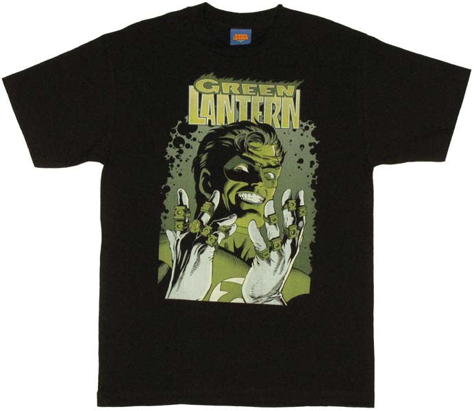 Green Lantern Ring Collection Cover T Shirt