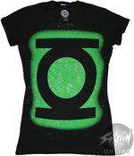 Green Lantern Spray Baby Tee