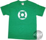 Green Lantern Symbol Distressed Youth T-Shirt