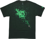 Green Lantern Symbol Spatter T-Shirt