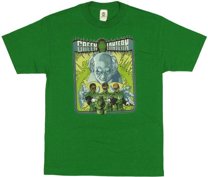 Green Lantern Three Warriors Cover T Shirt