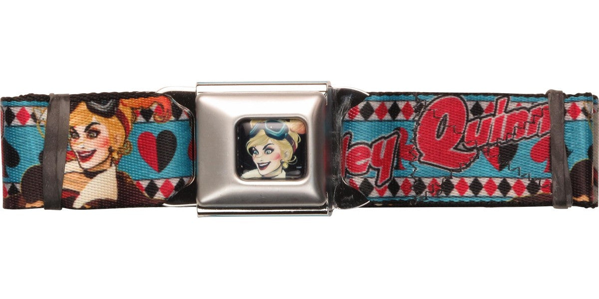 Harley Quinn Bombshell Pose Seatbelt Belt