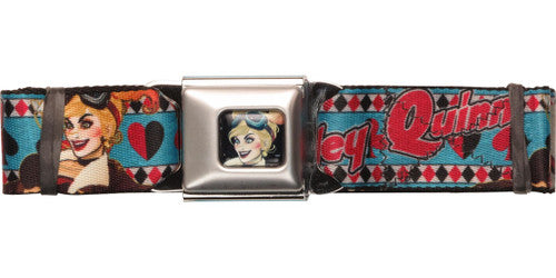 Harley Quinn Bombshell Pose Seatbelt Belt