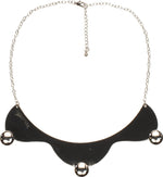 Harley Quinn Chrome Collar Necklace