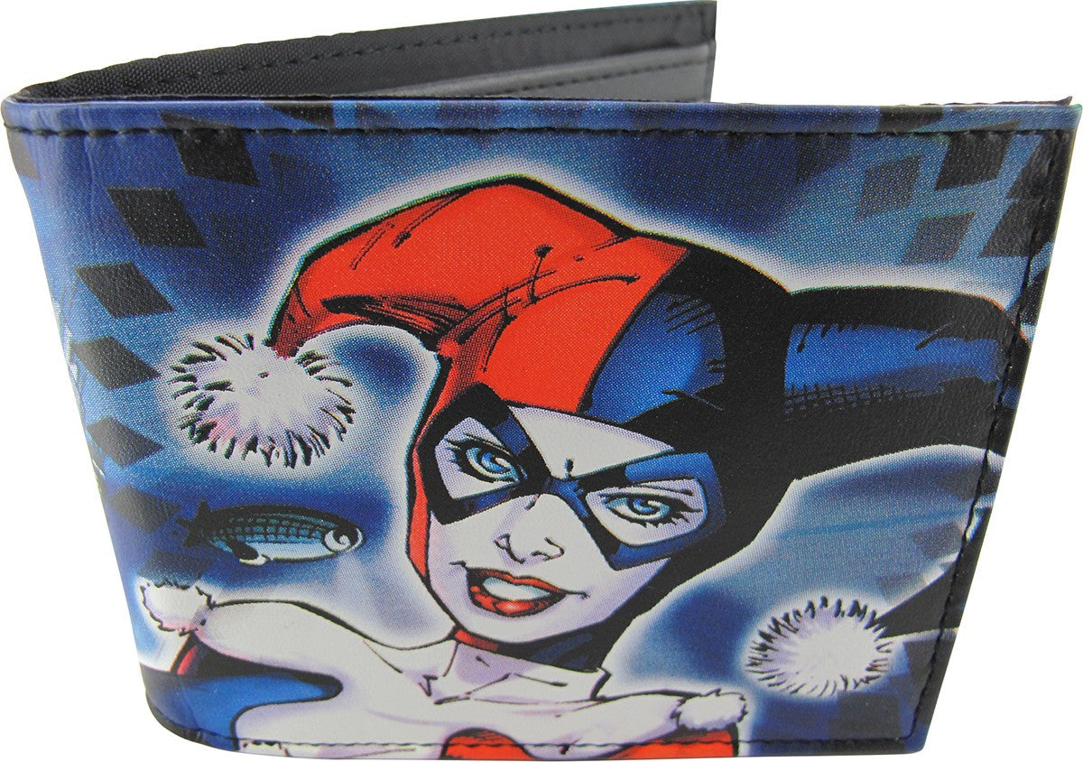 Harley Quinn Gun Pow Bifold Wallet