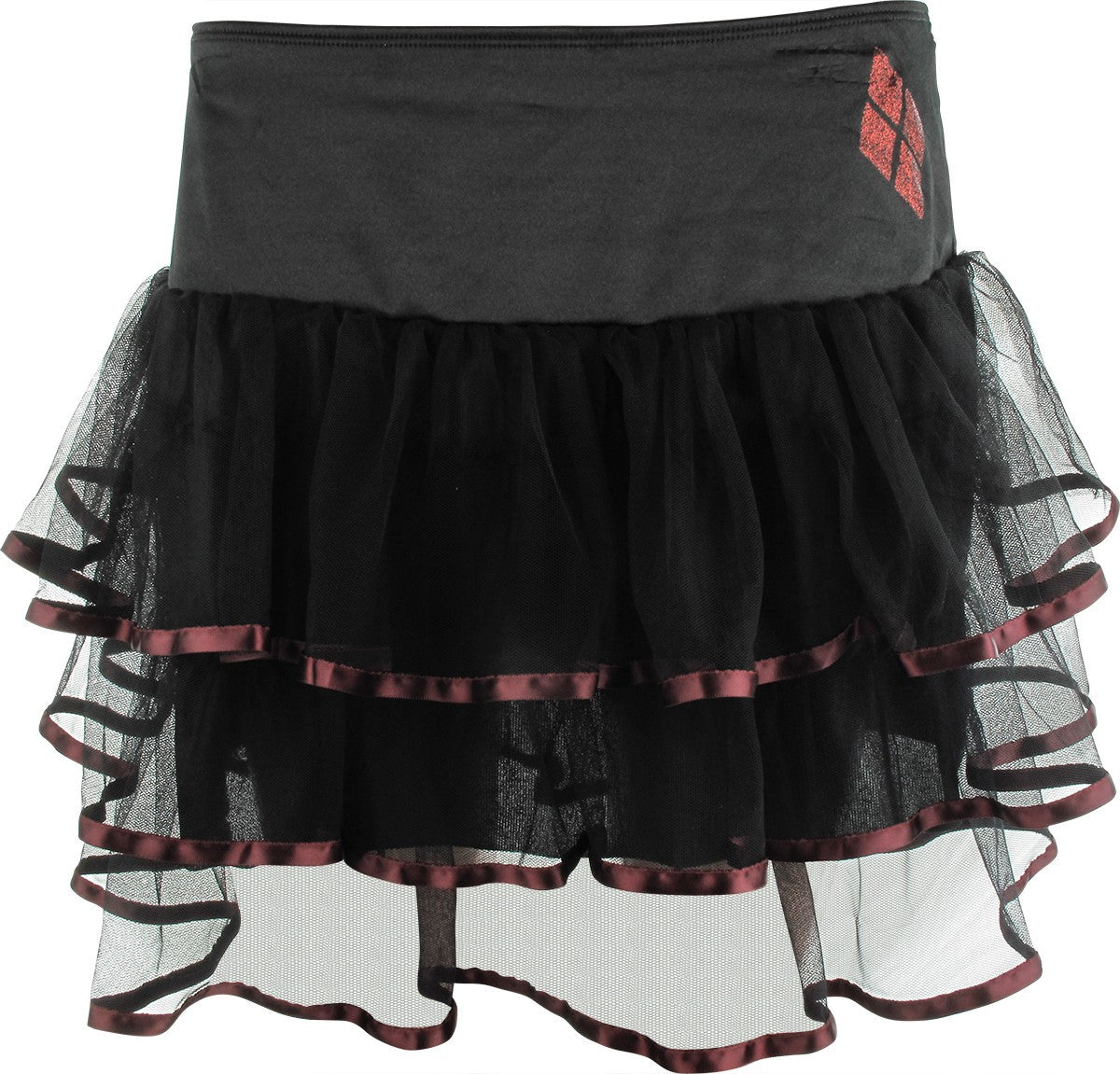 Harley Quinn Logo Left Tutu Skirt