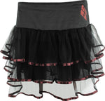Harley Quinn Logo Left Tutu Skirt