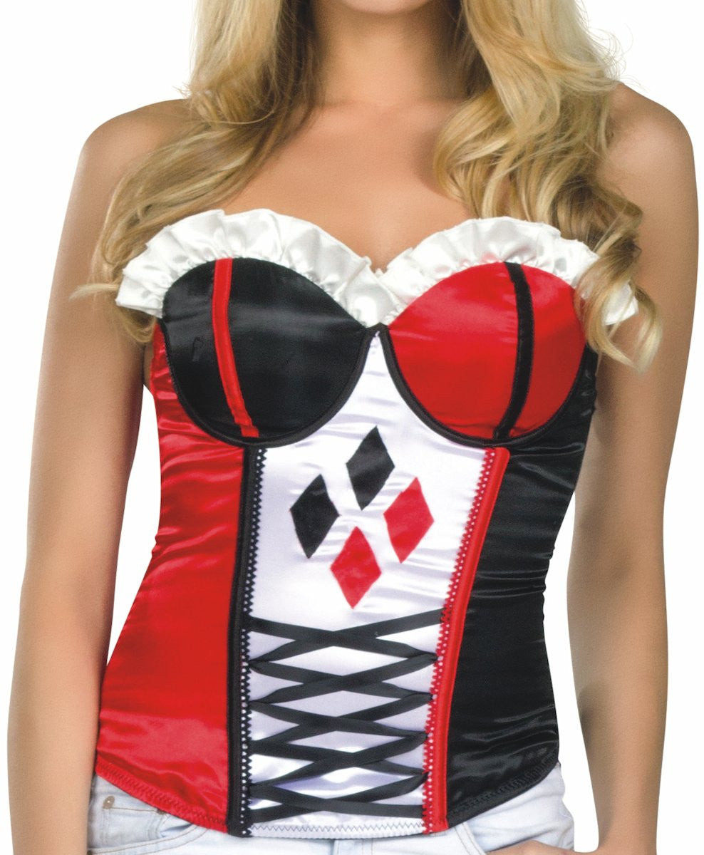 dress rail Harley Quinn Ribbon Costume Bustier – Stylin Online