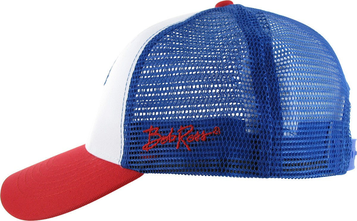 Bob Ross Happy Accidents Trucker Hat